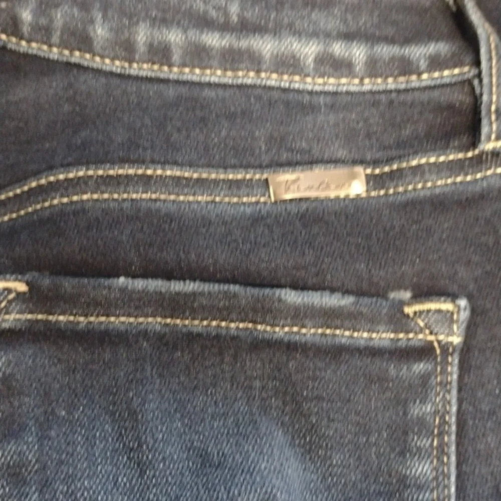 KanCan Blue Flare Wide Leg Jeans Size 5 Y2K - Picture 13 of 14